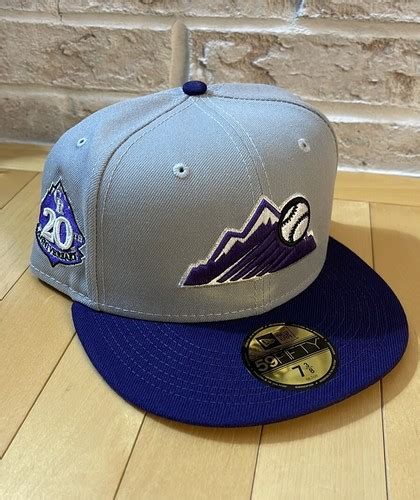 New Era 59Fifty Colorado Rockies Fitted Hat Size 7 India | Ubuy