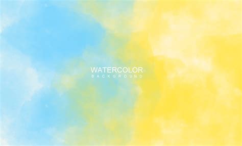 Blue Yellow Watercolor Background Graphic by WaveLabs · Creative Fabrica