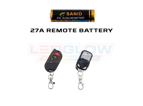 LEDGlow | Motorcycle LED Lights Replacement Wireless Remote Battery