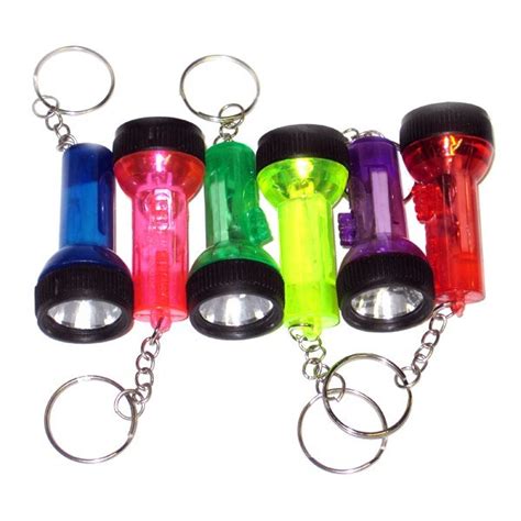 Bright Colors Flashlight Keychain - Flashlight - Key Ring - The ...