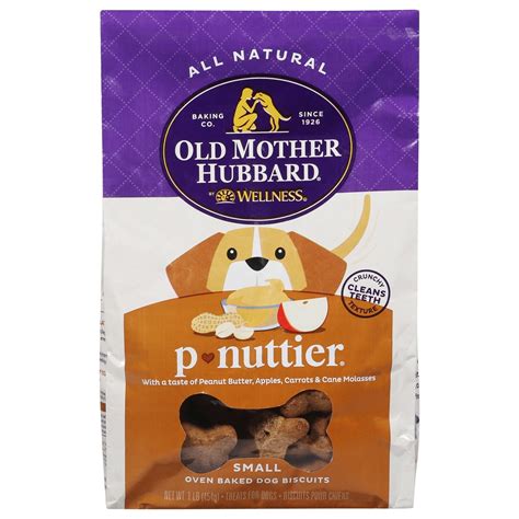 Old Mother Hubbard - Biscuits P-nuttier Small - Case of 4-16 OZ ...
