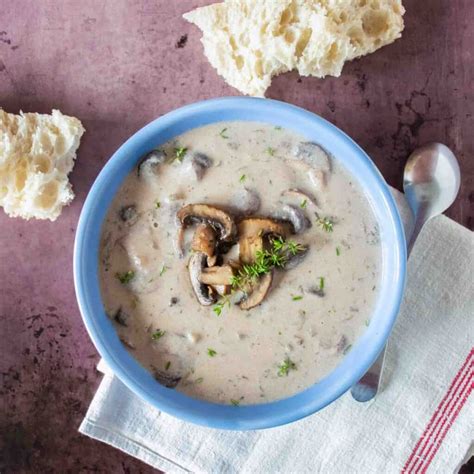 Healthy Mushroom Soup - Being Nutritious
