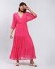 Buy Fuchsia Dresses for Women by LABEL RITU KUMAR Online | Ajio.com