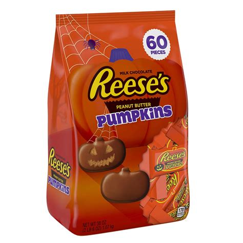 Reese's Halloween Peanut Butter Pumpkins (38oz.) - Walmart.com