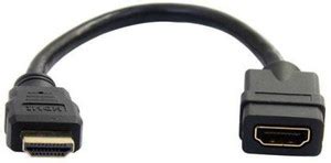 VENZY TV-out Cable HDMI MALE TO HDMI FEMALE ADAPTER /EXTENSION CABLE ...
