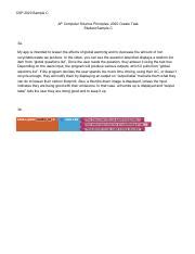 Image result for AP Computer Science Principles Create Performance Task