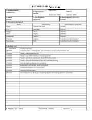 Image result for ICS 214 Tutorial