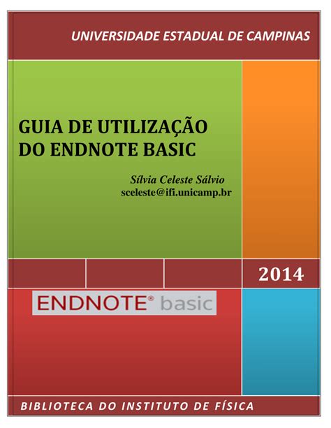 EndNote Tutorial PDF 的图像结果