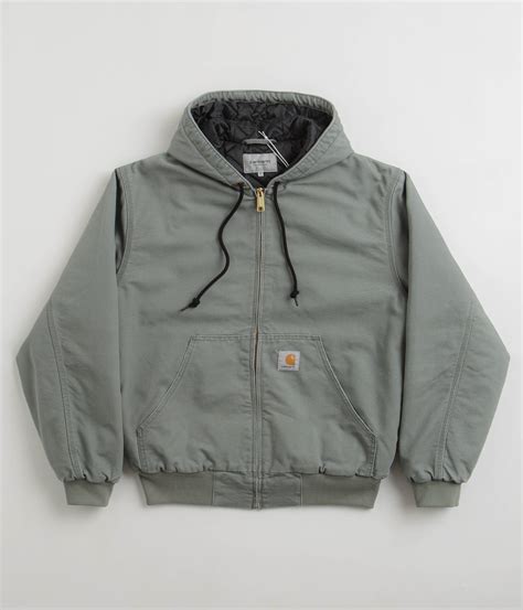 Carhartt OG Active Jacket - Smoke Green | Flatspot