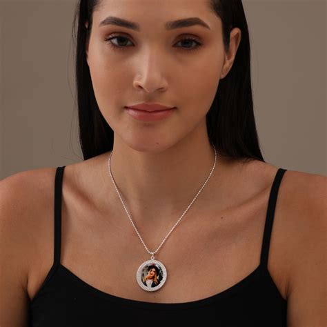 LeCalla - Buy 925 Sterling Silver Personalised Customized LARGE Round ...