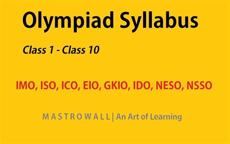 𝗢𝗹𝘆𝗺𝗽𝗶𝗮𝗱 𝗦𝘆𝗹𝗹𝗮𝗯𝘂𝘀 (𝘊𝘭𝘢𝘴𝘴 1 - 𝘊𝘭𝘢𝘴𝘴 | ExamSuccess Squad | MASTROWALL