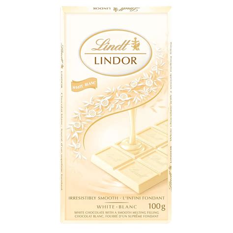 Lindt Lindor White Blanc White Chocolate Bar, 100 g : Amazon.in: Fashion