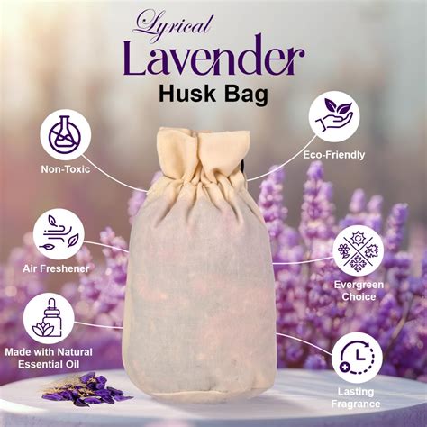 Allextreme Hanging Husk Bag Car Perfume Scent - Lyrical Lavender ...