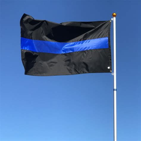 Flag Black Blue