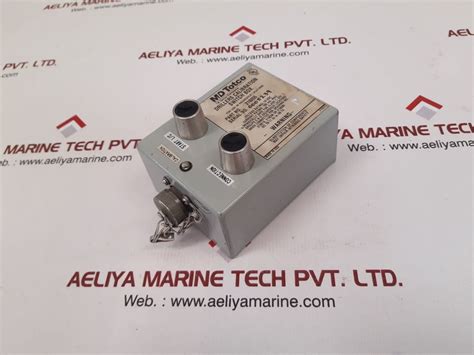 Md totco 219255 drillers calibration switch box Used – Aeliya Marine Tech