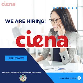 Exciting Ciena Careers 2024: Software Engineer Applications for New ...