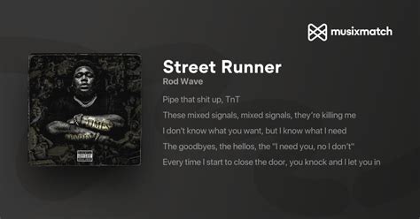 Image result for Street Runner Lyrics Intro