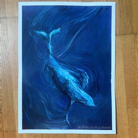 “Turbulence”, acrylics on paper : r/Paintings