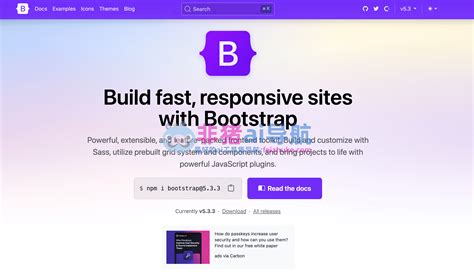 Bootstrap Web 的图像结果