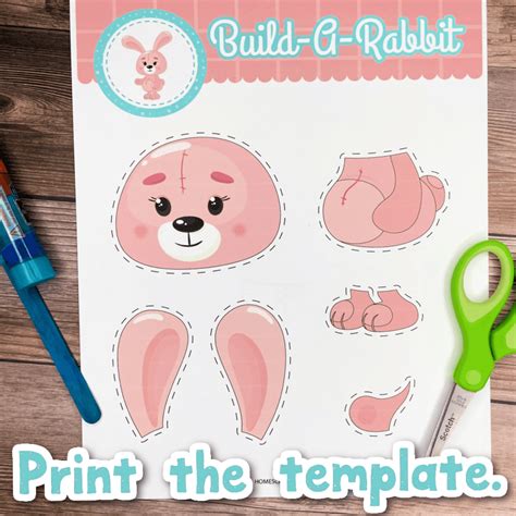 Rabbit Puppet Craft- Homeschool Preschool