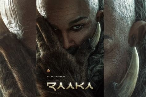 अल्लू अर्जुन की ‘RAAKA’ का फर्स्ट लुक रिलीज, जन्मदिन पर फैंस को मिला ...