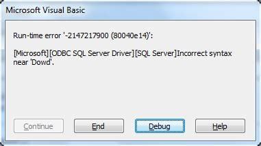 Image result for VBA and SQL Server Connection