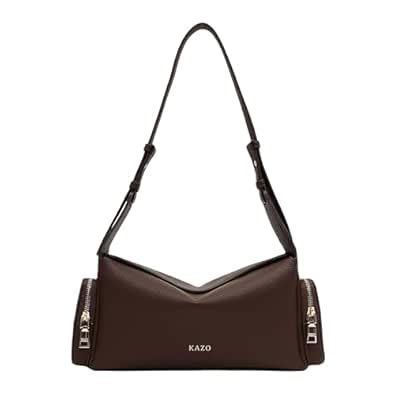 Buy Kazo Sterra Shoulder Bag | Barrel-Shaped Structured Handbag with ...