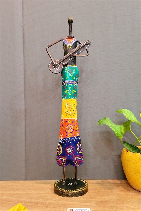 African Musician show piece Home office hotel decor – Smris