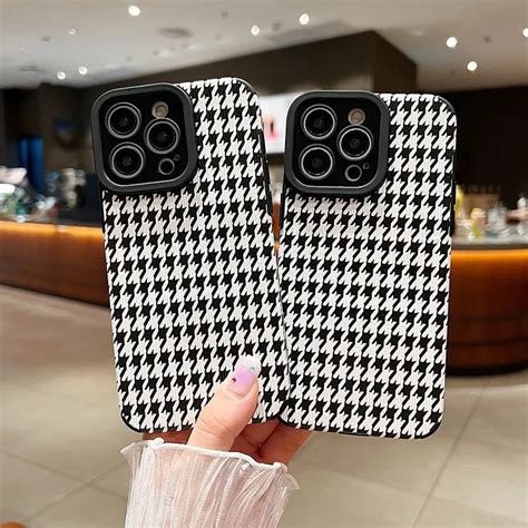 Black White Fashion Stripes iPhone Soft Textured Silicone Case – ATCASA