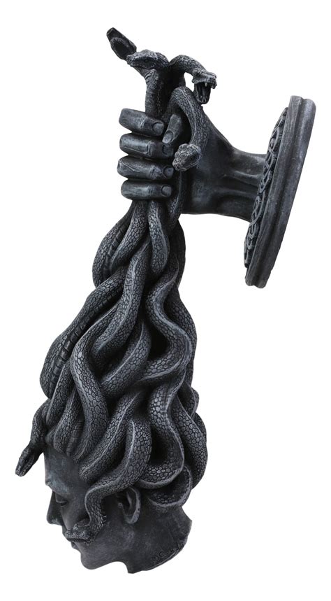 Ebros Greek Mythology Severed Head of Goddess Medusa with Snake Hairs ...