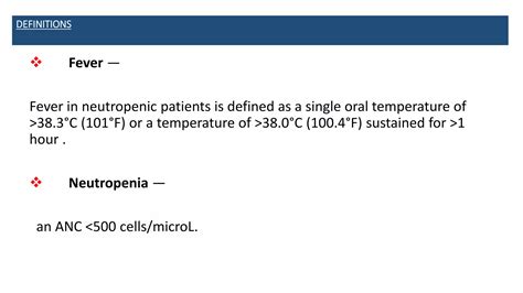 Chapter 30 febrile neutropenia | PPTX