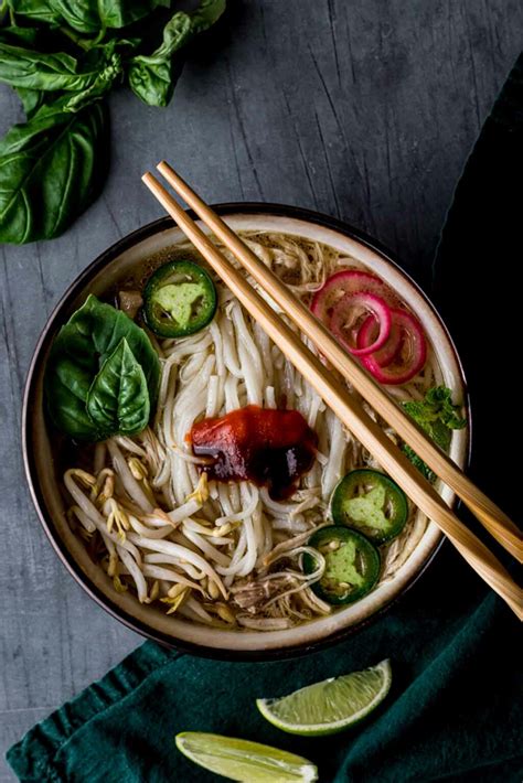 30 Minute Instant Pot Pho Ga (Vietnamese Chicken Noodle Soup) - Went ...