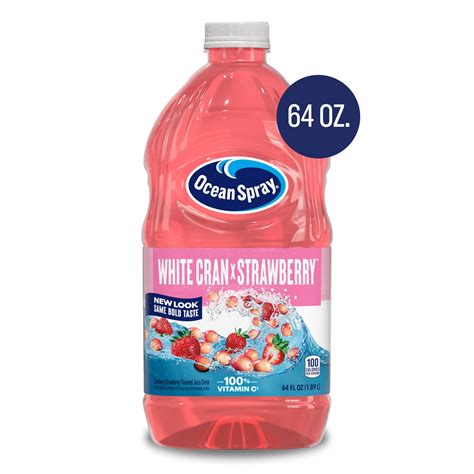 Oat Free? Ocean Spray® White Cran-Strawberry® Juice Drink 64 fl. oz ...