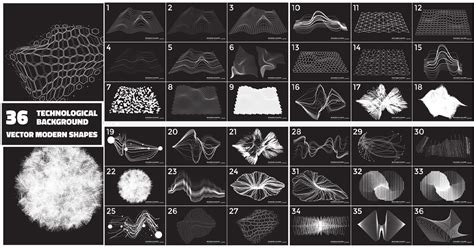 Vector Tech Shapes 的图像结果
