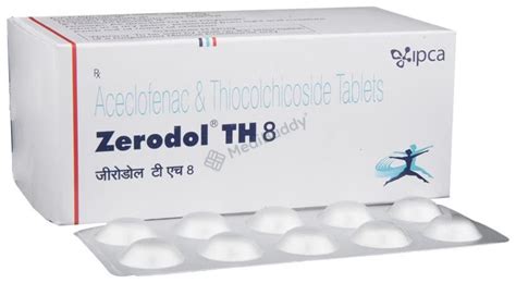 Zerodol TH 8 Tablet: Price, Uses, Side Effects & How to Use - MediBuddy