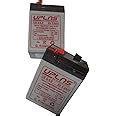 Crystal Zone 6Volt Dc 4.5Ah Battery for Toys, Solar, Emergency Lights ...