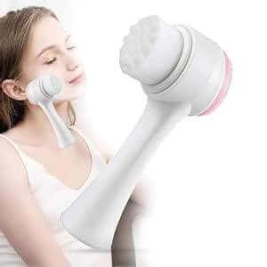 KOOSHLO Double-headed Manual Facial Cleansing Brush,Double Sides Face ...
