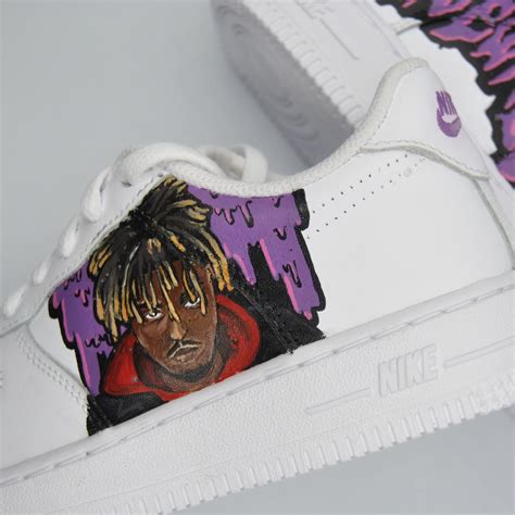 JUICE WRLD Shoe Customs | Sneaker art, Hot pink, Shoes