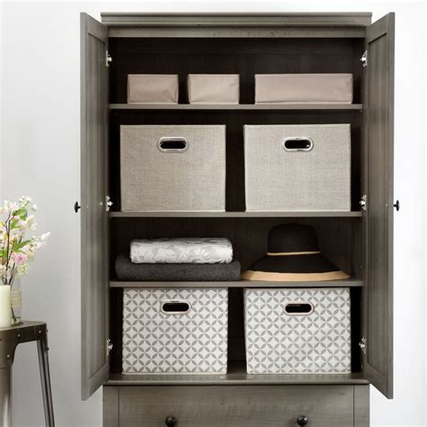 Hopedale Storage Armoire W/ 2 Drawers * D - South Shore Industries ...