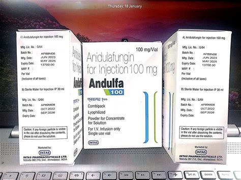 Fungal Infection Drugs - Andulfa 100 Mg Injection Trader - Wholesaler ...