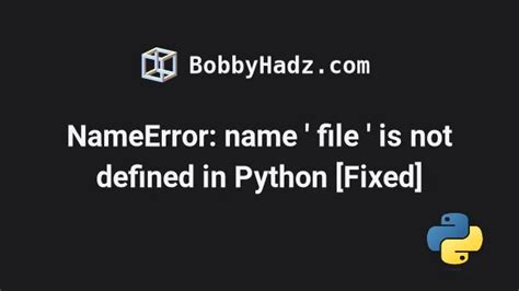 NameError Name Python Is Not Defined Window 的图像结果