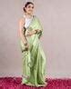 Buy Sea Green Sarees for Women by SUBHAM Online | Ajio.com