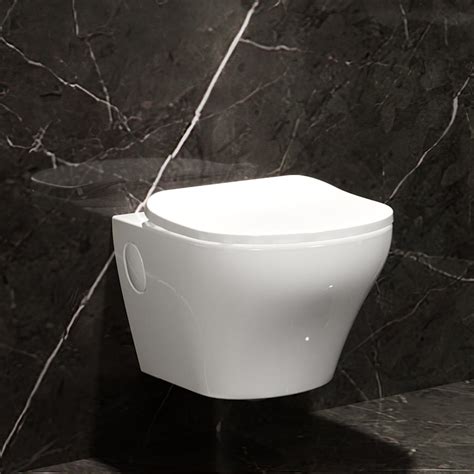 Kohler Apt Wall-hung Square-front Toilet with Skirted Trapway : Amazon ...
