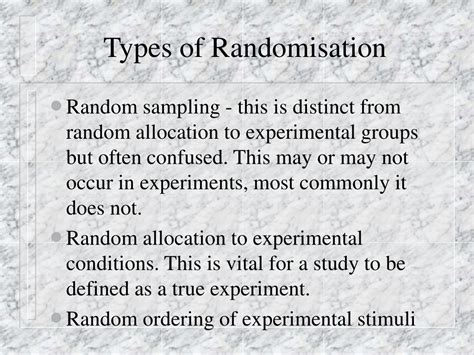 Randomisation 的图像结果