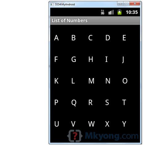 Image result for Grid Examples in Android Programming