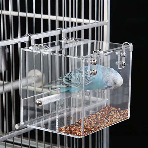Snapklik.com : Bird Feeder Seed Catcher Tray Hanging Cup Food Dish For ...