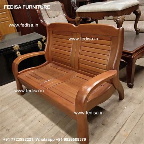 Simple 3 Seater Wooden Sofa Wooden 7 Seater Sofa Wooden Sofa Set For ...