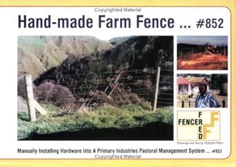 Buy Hand-made Farm Fence....#852: Manually Installing Hardware into a ...