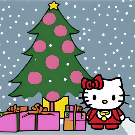 Hello Kitty Christmas Clip Art