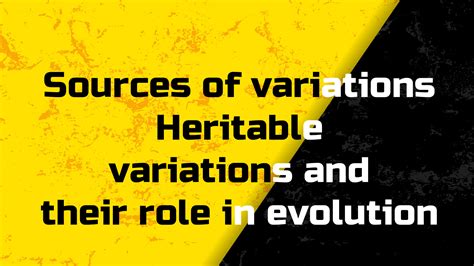 Image result for Heritable Variation